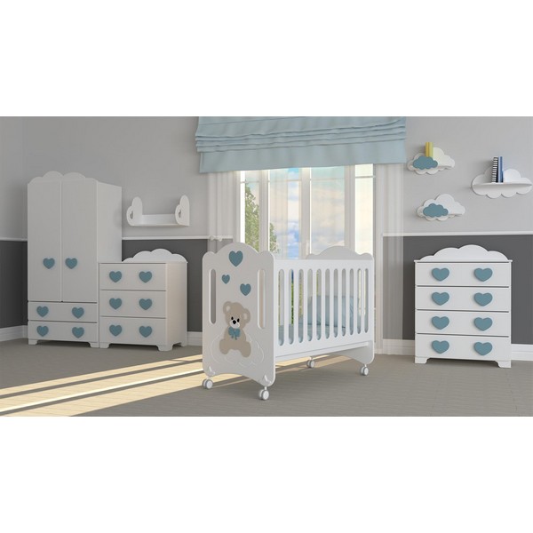 Продукт Bambino Casa Coccolone blu - Бебешко креватче  - 0 - BG Hlapeta